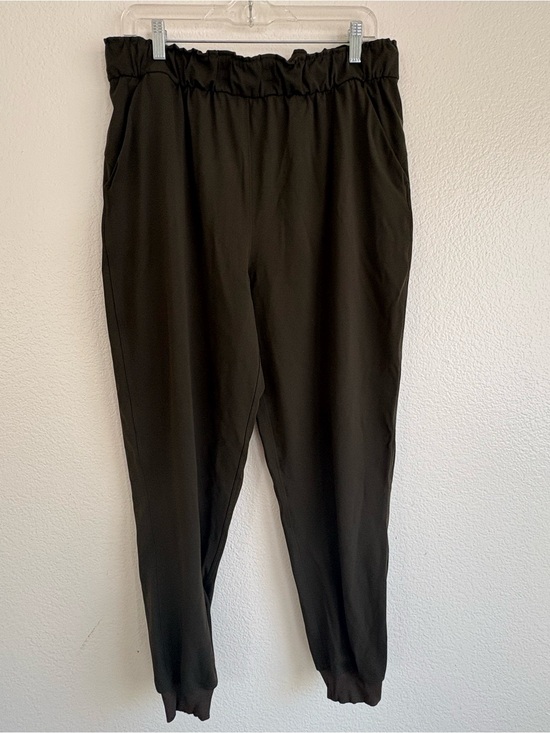 lululemon athletica Pants - lululemon athletica olive green Elastic Waist Track Joggers pants